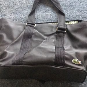 All weather Lacoste shoulder bag